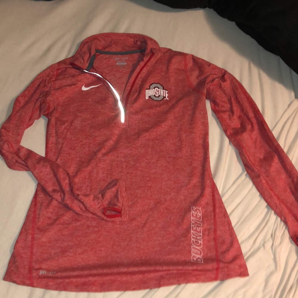 nike quarter zip ohio state
